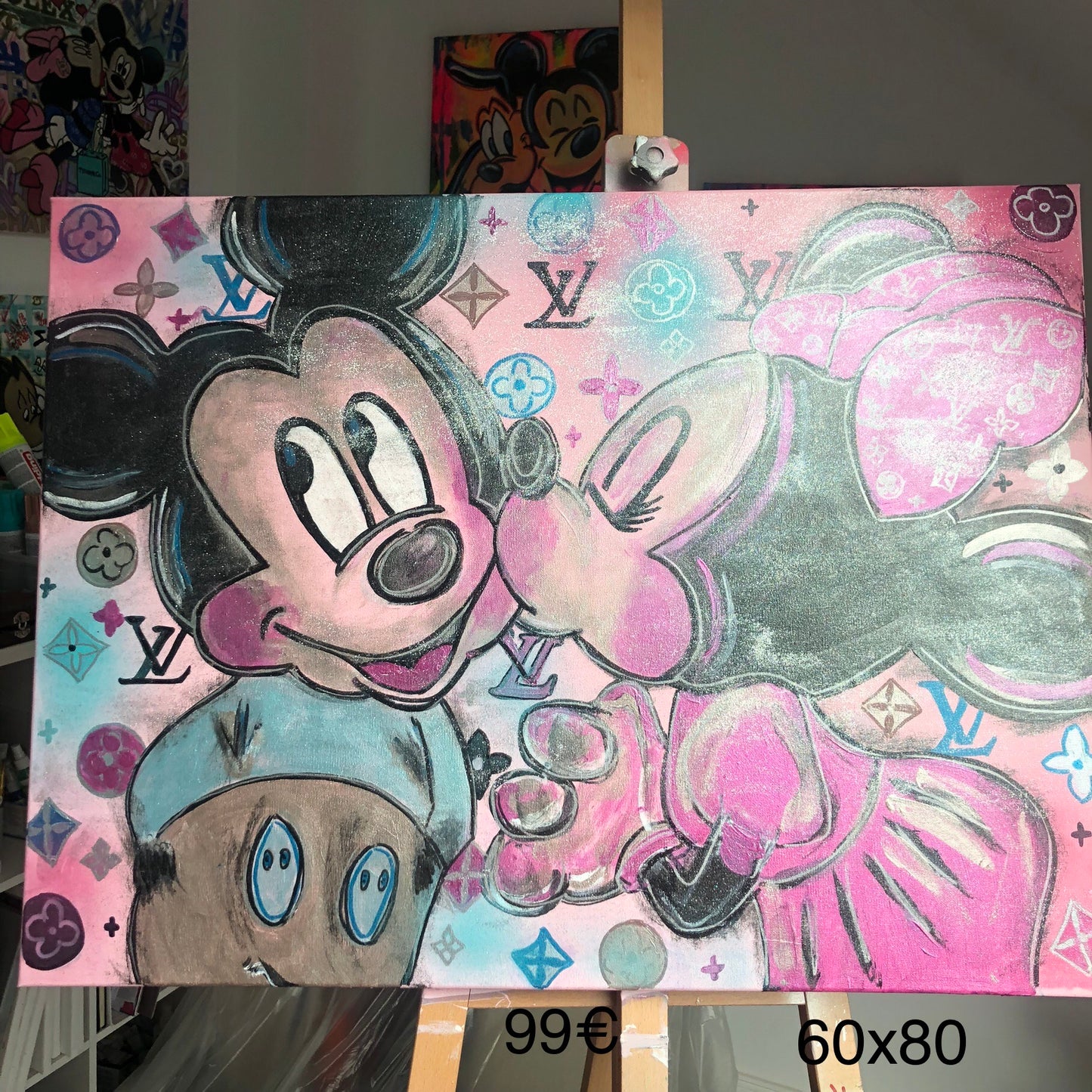 Handgemaltes Bild - 60x80cm