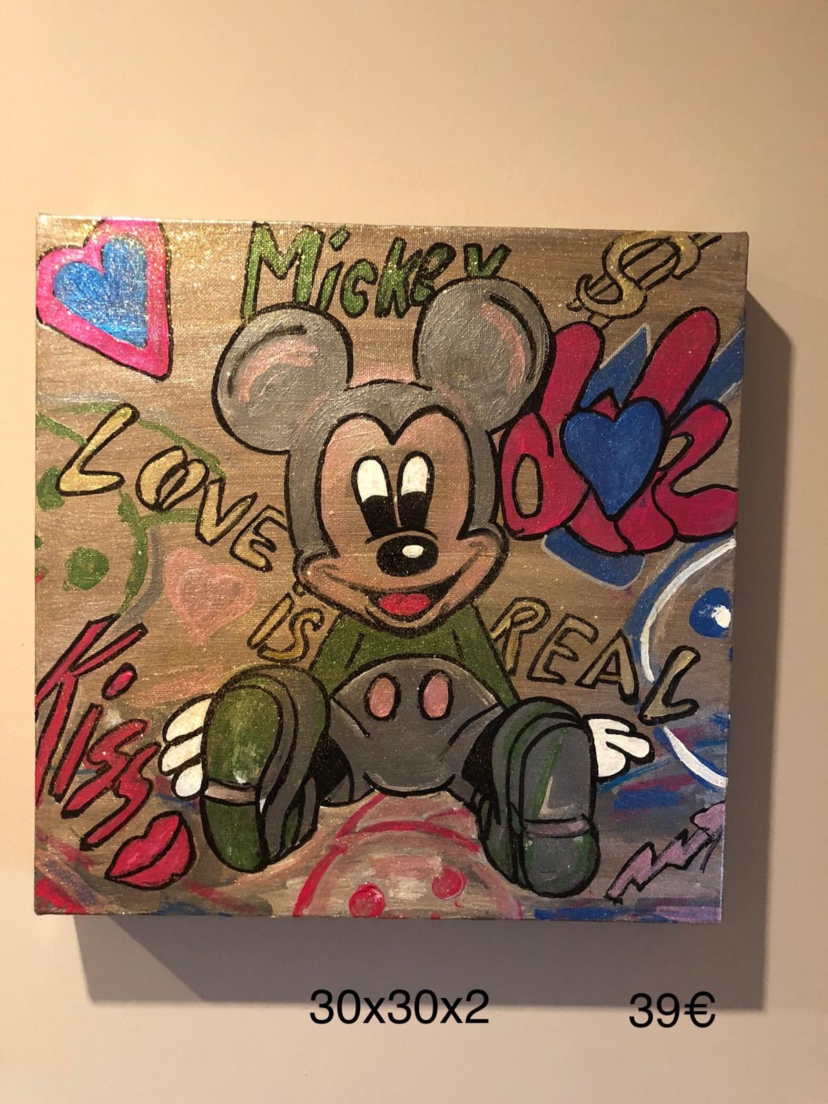 Handgemaltes Bild 30x30